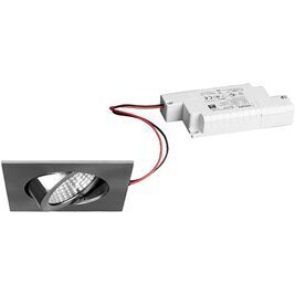 LED EBS 230V 6W 3000K nickel matt dimm