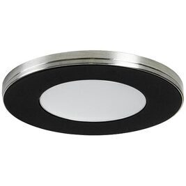 LED-Einbaudownlight 12V DC 2,6W schwar