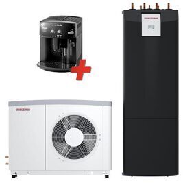 Luft-Wasser-Wärmepumpe WPL 17 ACS classic compact plus Set 1.1 + Kaffeevollautomat - ESAM 2502