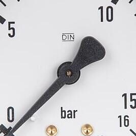 Manometer 0-16 bar DN 8 (1/4