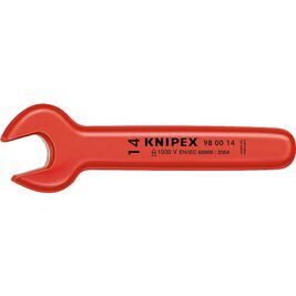 Maulschlüssel KNIPEX isoliert bis 1000V, Maulstellung 15°, SW13