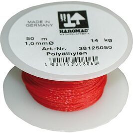 Maurerschnur, 1,0mm x 50m, rot Haromac