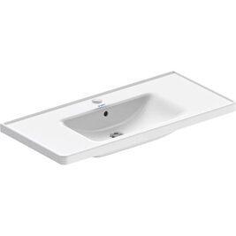 Möbel-WT Duravit D-Neo, BxHxT: 1005 x 170 x 480 mm, m. Ül., 1 HL mittig, weiß