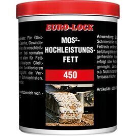 MoS²-Hochleistungsfett EURO-LOCK LOS 450, 750g Dose