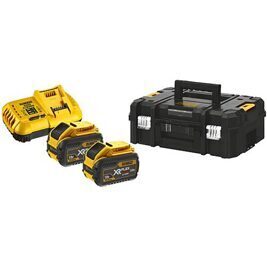 Akku-Set 54/18 V, 2 x 12,0 Ah Li-Ion Akkus + 1 x Ladegerät mit Transportkoffer