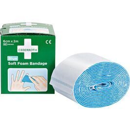 Pflaster-Band Cederroth Soft Foam Bandage Blue 2m, 1009711