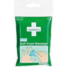 Pflaster-Band Cederroth Soft Foam Bandage Blue 40 cm, 1009715