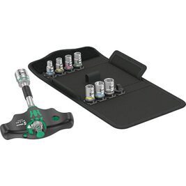 Quergriff-Steckschlüsselschraubendreher-Set Kraftform Kompakt 400 RA Set 2 für 1/4