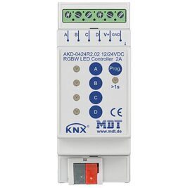 Reiheneinbaugerät LED Controller 4-Kanal 2/4 A, RGBW, 2TE, REG