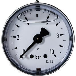 Rohrfeder-Glyzerinmanometer Ø 40 mm, 0-10 bar