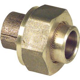 Rotgußlötfitting 4340 Verschraubung konisch dichtend 15 mm