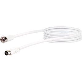 Sat-Adapterkabel:75db F-Stecker - IEC-Buchse, Länge: 1,5m