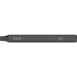 Schlagschraubendreher-Bit WERA TORX® T25x70mm, 1/4" Sechskantantrieb