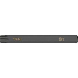 Schlagschraubendreher-Bit WERA TORX® T40x70mm, 1/4" Sechskantantrieb