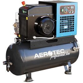 Schraubenkompressor Aerotec COMPACK 3TR - 90L PRO inkl. Trockner, mit 90 Liter Kessel