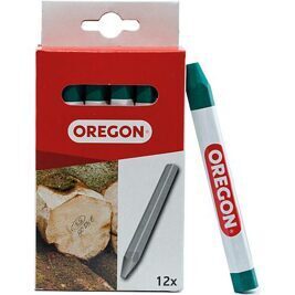 Signierkreide Oregon grün, Länge 120mm, D: 12mm VPE 12 Stück