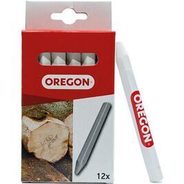 Signierkreide Oregon weiß, Länge 120mm, D: 12mm VPE 12 Stück