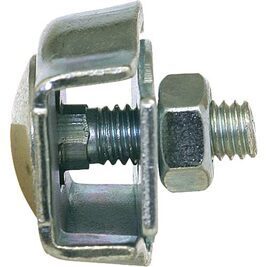 Simplex Seilklemme mit Schraube, verzinkt, maximaler Ø Seil: 6 mm