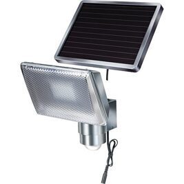 Solar-LED-Wandstrahler SOL 80 ALU, mit Bewegungsmelder