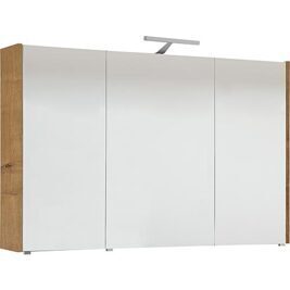 Spiegelschrank mit Beleuchtung Eiche Arlington 3 Türen 1050x750x188 mm