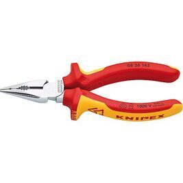 Spitzkombizange Knipex VDE isoliert, Länge: 145mm verchromt