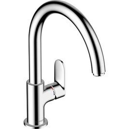 Spültischmischer Hansgrohe 210 Vernis Blend M35 Schwenkauslauf Ausladung 221 mm chrom