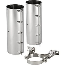 Statisches Klemmband-Set mit verstärktem Wandhalter DN113/173 Wandabstand 150-300mm