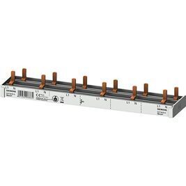 Stiftsammelschiene, 10mm² 1p/N für 6x AFDD + 6x 1p FI/LS Siemens 5ST3676-0 (12TE)