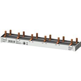 Stiftsammelschiene, 10mm² 3p/N für 6x AFDD + 6x 1p FI/LS Siemens 5ST3675-0 (12TE)