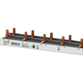 Stiftsammelschiene, 10mm² 3p/N für AFDD + FI/LS / 1000mm Siemens 5ST3775-0 (55TE)