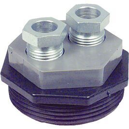 Stopfbuchs-Verschraubung SBV R 2" Universal 8, 10, 12 mm Kunststoff doppel