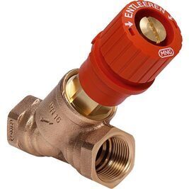 Strangregulierventil Honeywell Kombi-3-Plus, V5000 DN15(1/2")IG, rot