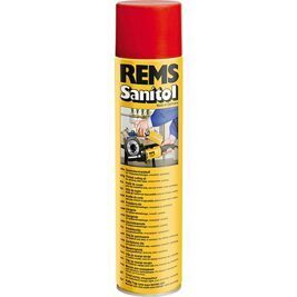 Synthetischer, mineralölfreier Rems Sanitol Gewindeschneidstoff. Speziell für Trinkwasser. 600 ml Spray