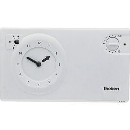 Theben-Uhrenthermostat RAM 722 S weiß Segmente 24 Std.-Programm