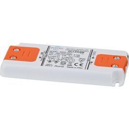 Trafo für LED Leuchtmittel 12V DC, 15W, IP20 flache Bauform, 128x51x14mm