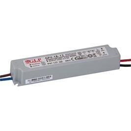 Trafo für Leuchtmittel 12V, 0-18 Watt, IP67