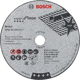 Trennscheibe Bosch für Edelstahl, für GWS 10,8-76 V-EC