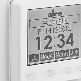 UP-Klimaregler elektronisch, mit Rahmen 