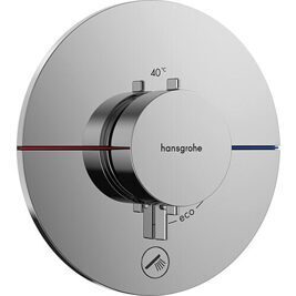 UP-Thermostat Hansgrohe ShowerSelect Comfort S Fertigset 1 Verbraucher/1 Abgang chrom