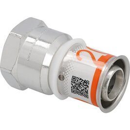 Uponor S-Press PLUS Übergangsmuffe Ø16mm-DN15 (1/2") IG