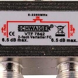 Verteiler: 2-fach / 5-2250 MHz