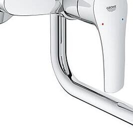 Wand-Spültischmischer Grohe Eurosmart