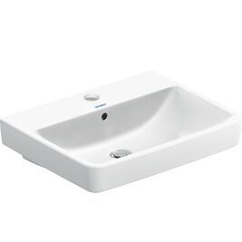 Waschtisch Duravit No. 1 BxHxT: 600 x 175 x 460 mm, m. Ül., m. 1 HL, weiß