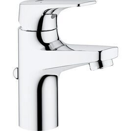 Waschtischmischer Grohe Bauflow S-Size chrom mit Temperaturbegrenzer