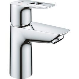 Waschtischmischer Grohe Bauloop S-Size Ausladung 89 mm chrom Push-Open Ablauf