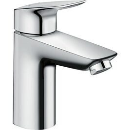 Waschtischmischer Hansgrohe 100 Logis Ausladung 108 mm chrom