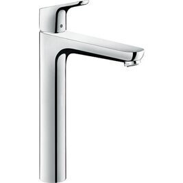 Waschtischmischer Hansgrohe 230 Focus Ausladung 185 mm chrom ohne Ablaufgarnitur