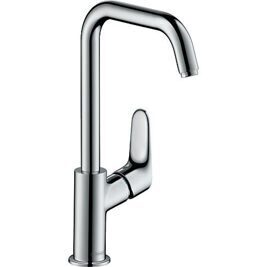 Waschtischmischer Hansgrohe 240 Focus Ausladung 160 mm chrom ohne Ablaufgarnitur