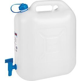 Wasserkanister Eco Natur 22 Liter mit Ablasshahn 190x415x440mm