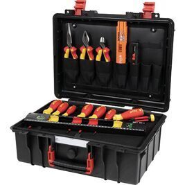 Werkzeugkoffer Basic-Set L electric, 17-teilig